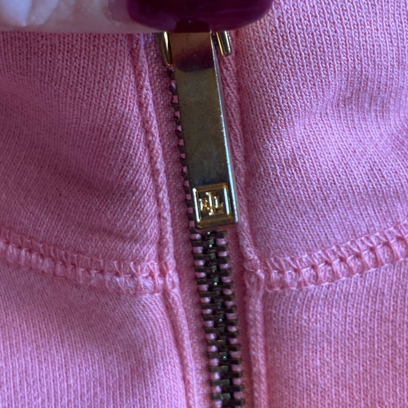 Ralph Lauren Lauren 100% Cotton Salmon Pink Pullover Sweatshirt Size XL - Picture 4 of 9